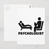 psycholoog briefkaart (Voorkant / Achterkant)