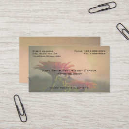 Psycholoog Counselor Business Visitekaartje