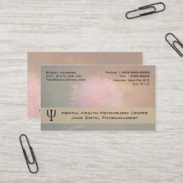 Psycholoog Counselor Business Visitekaartje