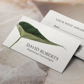 Psycholoog Counselor Elegant Foliage Appointment Afsprakenkaartje