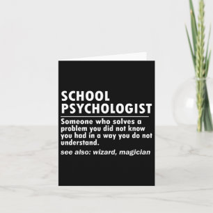 Psycholoog definitie terug naar school plezier kaart