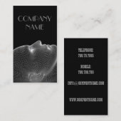 Psycholoog Doctor Private Clinic Human Head Face Visitekaartje (Voorkant / Achterkant)