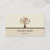 Psycholoog - Elegant natuurlijk thema Visitekaartje (Voorkant)