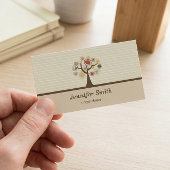 Psycholoog - Elegant natuurlijk thema Visitekaartje