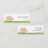 Psycholoog - Elegant zwijn - symbool Mini Visitekaartje (Voorkant / Achterkant)