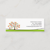 Psycholoog - Elegant zwijn - symbool Mini Visitekaartje (Achterkant)