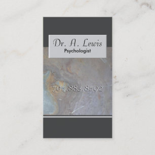 Psycholoog en medisch Visitekaartje - Monogram