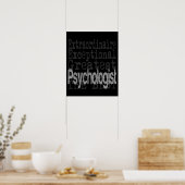 Psycholoog Extraordinaire Poster (Keuken)