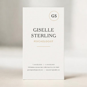Psycholoog Geestelijke Gezondheidsprofessional Visitekaartje