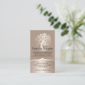 Psycholoog Gold Tree Professional-benoeming Afsprakenkaartje (Staand voorkant)