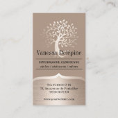 Psycholoog Gold Tree Professional-benoeming Afsprakenkaartje (Voorkant)