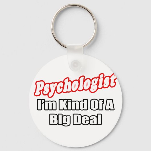 Psycholoog...Grote deal Sleutelhanger (Voorkant)