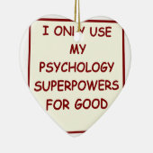 psycholoog in de betaalkunde keramisch ornament (Rechts)