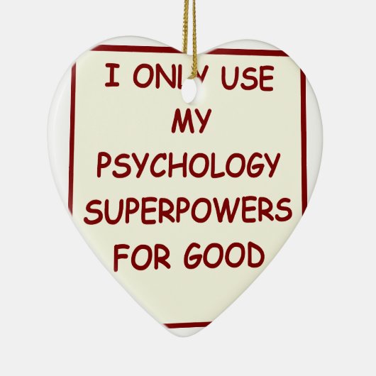 psycholoog in de betaalkunde keramisch ornament (Rechts)