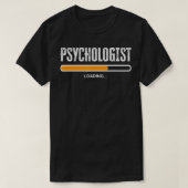 Psycholoog in uitvoering Student psychologie T-shirt (Design voorkant)