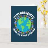 Psycholoog Inspirerend Citaat Dank u Kaart (Gele Bloem)