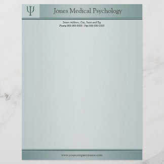 Psycholoog Letterhead Briefhoofd