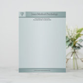 Psycholoog Letterhead Briefhoofd (Staand voorkant)