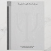 Psycholoog Letterhead Briefhoofd (Voorkant)