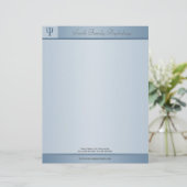 Psycholoog Letterhead Briefhoofd Ontwerp (Staand voorkant)
