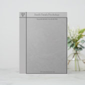 Psycholoog Letterhead Gepersonaliseerd Briefhoofd (Staand voorkant)