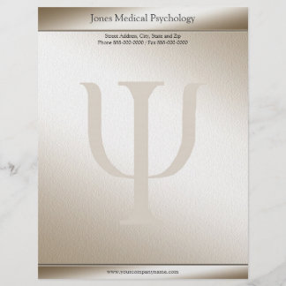 Psycholoog Letterhead Gepersonaliseerd Briefhoofd