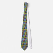 Psycholoog Mannen Necktie "Terminology" Design Stropdas (Voorkant)