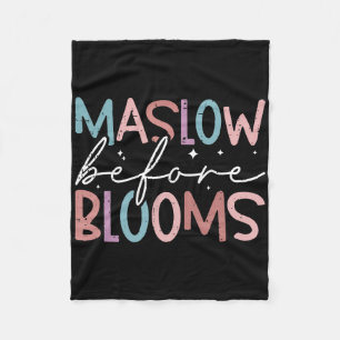 Psycholoog Maslow Voor Bloom Versnelde Leraar Klr Fleece Deken