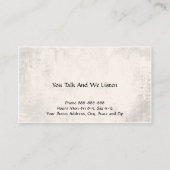 Psycholoog Mental Health Visitekaartje (Achterkant)