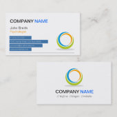 Psycholoog - Moderne bol Visitekaartje (Voorkant / Achterkant)