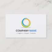 Psycholoog - Moderne bol Visitekaartje (Achterkant)