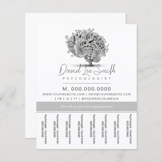 psycholoog/neuroloog (Voorkant / Achterkant)