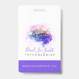 Psycholoog/neuroloog badge