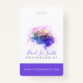 Psycholoog/neuroloog badge