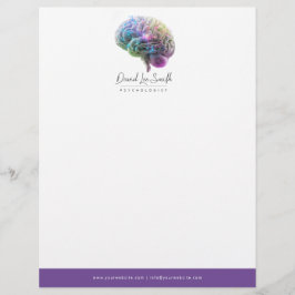 psycholoog/neuroloog briefhoofd