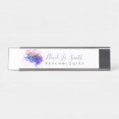 Psycholoog / Neuroloog Desk Name Bord Bureau Naambordje (Voorkant)