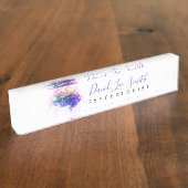 Psycholoog / Neuroloog Desk Name Bord Naambordje (Zijkant)