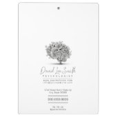 Psycholoog/neuroloog klembord (Achterkant)