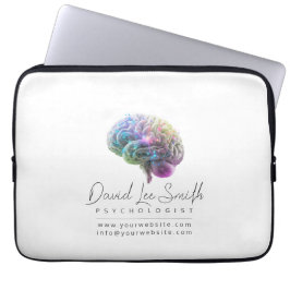 Psycholoog / neuroloog minimalist laptop sleeve