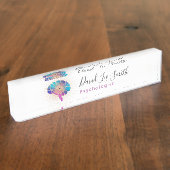 psycholoog/neuroloog naambordje (Zijkant)