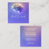 psycholoog/neuroloog vierkante visitekaartje (Voorkant / Achterkant)