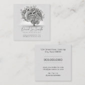 psycholoog/neuroloog vierkante visitekaartje (Voorkant / Achterkant)