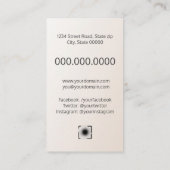 psycholoog/neuroloog visitekaartje (Achterkant)