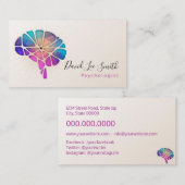 psycholoog/neuroloog visitekaartje (Voorkant / Achterkant)