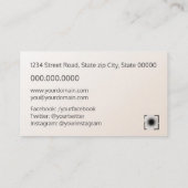 psycholoog/neuroloog visitekaartje (Achterkant)