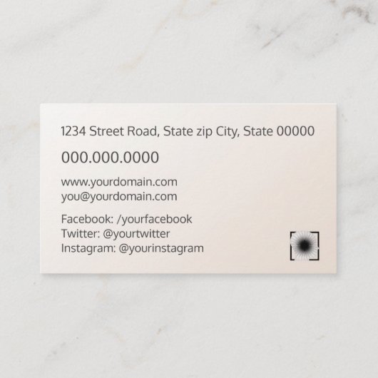 psycholoog/neuroloog visitekaartje (Achterkant)