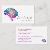 psycholoog/neuroloog visitekaartje (Voorkant / Achterkant)