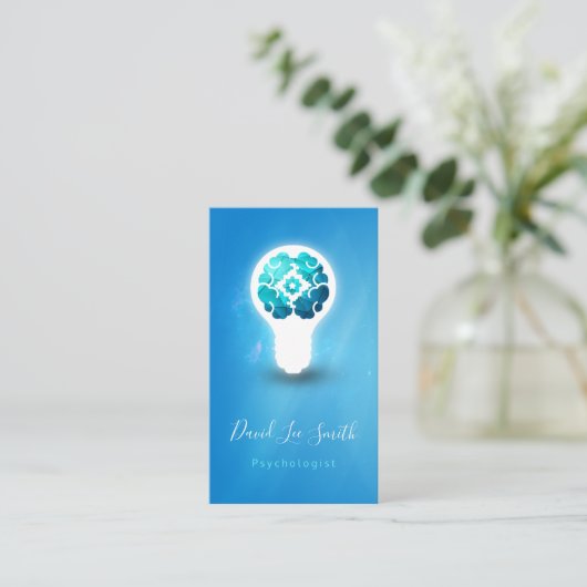psycholoog/neuroloog visitekaartje (Staand voorkant)