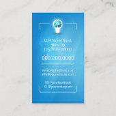 psycholoog/neuroloog visitekaartje (Achterkant)