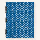 Psycholoog notebook in Blauwgroen Notitieboek (Voorkant)